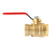 Mueller BALL VLVE BRASS LVR 3/4"" 107-754NL